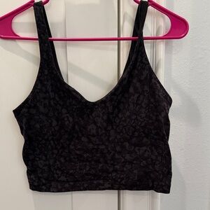 Lululemon Black Leopard Align Tank